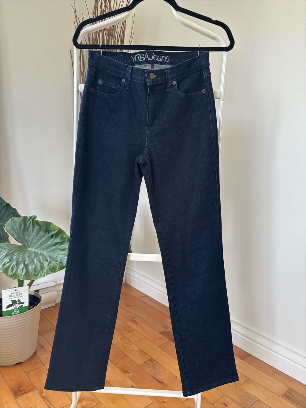 Yoga Jeans Premium Stretch Dark Wash Jeans - Size 26 / Designed in Canada